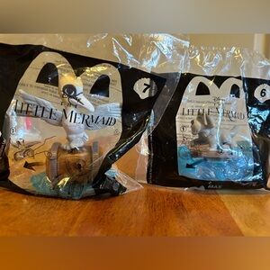 Little Mermaid McDonalds Happy Meal Toys